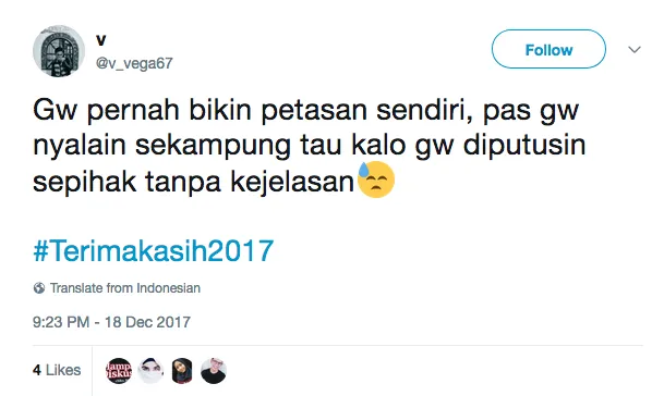 Bukannya Bijak, 14+ Tagar #TerimaKasih2017 Ini Malah Bikin Ngakak. Tahun yang Menyenangkan, Ya? 19