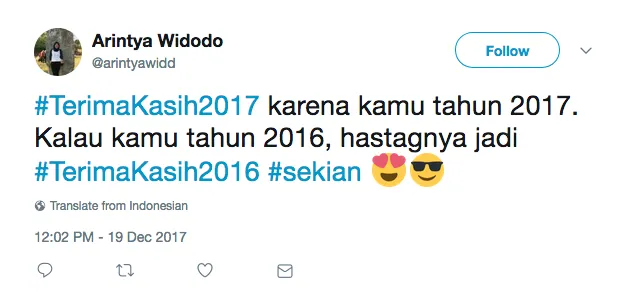 Bukannya Bijak, 14+ Tagar #TerimaKasih2017 Ini Malah Bikin Ngakak. Tahun yang Menyenangkan, Ya? 17