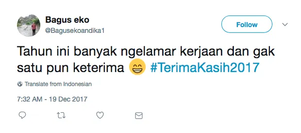 Bukannya Bijak, 14+ Tagar #TerimaKasih2017 Ini Malah Bikin Ngakak. Tahun yang Menyenangkan, Ya? 30