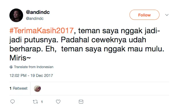 Bukannya Bijak, 14+ Tagar #TerimaKasih2017 Ini Malah Bikin Ngakak. Tahun yang Menyenangkan, Ya? 29