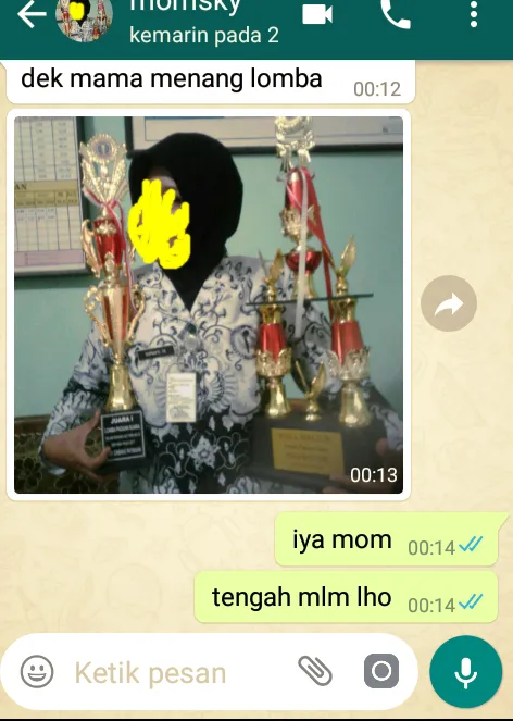 11 Hal yang Pasti Dilakukan Ibu Saat Baru Bisa Menggunakan WhatsApp. Kesel, Lucu, dan Bikin Rindu! 16