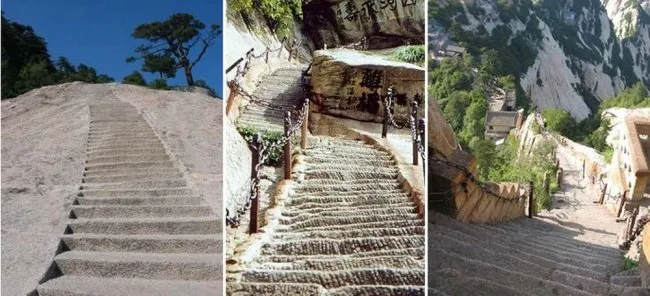 Trek Paling Berbahaya di Dunia Ada di Gunung Huashan, China. Yakin Berani Coba? 15