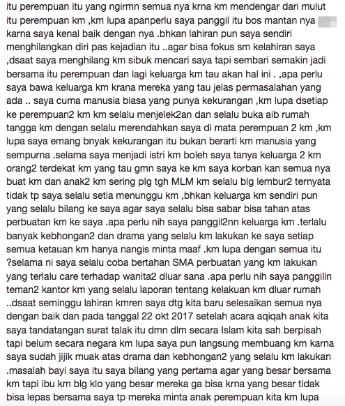 Cowok Ini Beri Klarifikasi tentang Perselingkuhan, Mantan Istri Kasih Jawaban yang Lebih Menampar 15