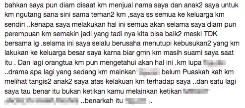 Cowok Ini Beri Klarifikasi tentang Perselingkuhan, Mantan Istri Kasih Jawaban yang Lebih Menampar 17
