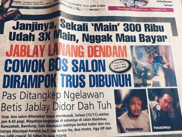 19+ Judul Koran Lampu Ijo yang Pernah Ada dalam Sejarah. Mau Dibaca Berulang Kali Juga Tetap Ngakak! 36