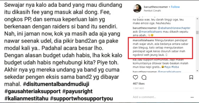 Marcell Siahaan Resah dengan 'Harga Teman' dalam Bermusik. Meski Akrab, Hargai Karya Sewajarnya Dong 6