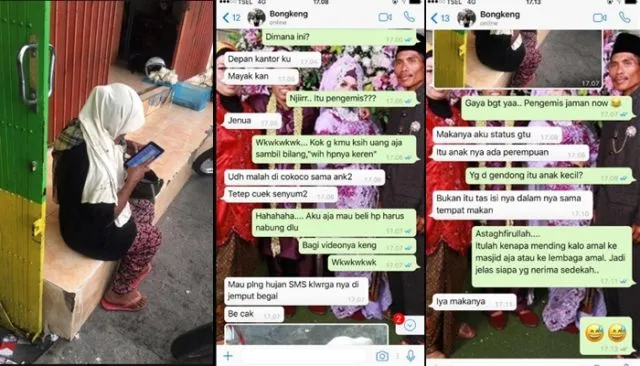 Video Pengemis Main Gawai Tuai Perdebatan. Apakah 'Profesi' Ini Juga Harus Ikuti Perkembangan Zaman? 3