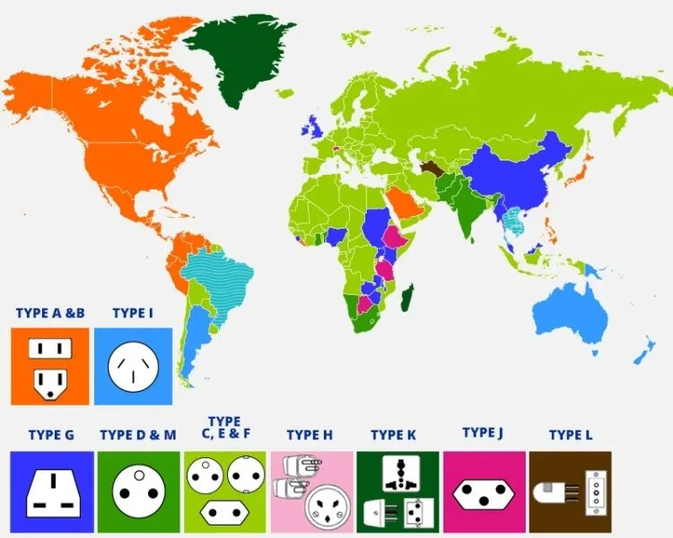 6 Jenis Colokan Listrik yang Berbeda-beda di Berbagai Negara. Jangan Salah Bawa Biar Nggak Mati Gaya! 14