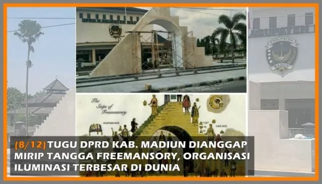 Deretan Berita Terpopuler Minggu Ini, Dari Tugu Iluminati di Madiun Sampai Kebakaran di AS 26