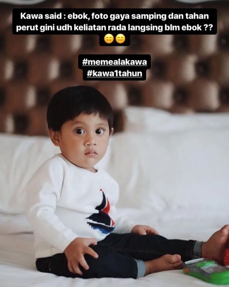 Kocak Abis, Kado Ulang Tahun Kawa 'Cuma' Diramaikan oleh Meme Buatan Warganet. Ekspresinya, GMZ BGT! 22
