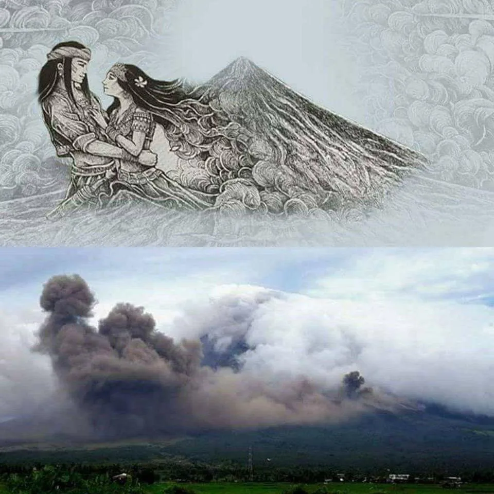 Abu Vulkanik Mirip Orang Pelukan Hebohkan Dunia. Selain Legenda, Mungkin Ini Penjelasan Logisnya 7