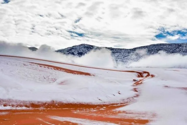Snow on The Sahara, Gurun Terpanas di Dunia Kembali Diselimuti Salju. Ketiga Kalinya dalam 40 Tahun 8