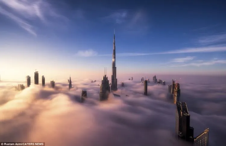 10 Foto 'Kota di Atas Awan' Dubai Ini Sangat Menakjubkan. Jadi Mupeng Liburan ke Sana! 11