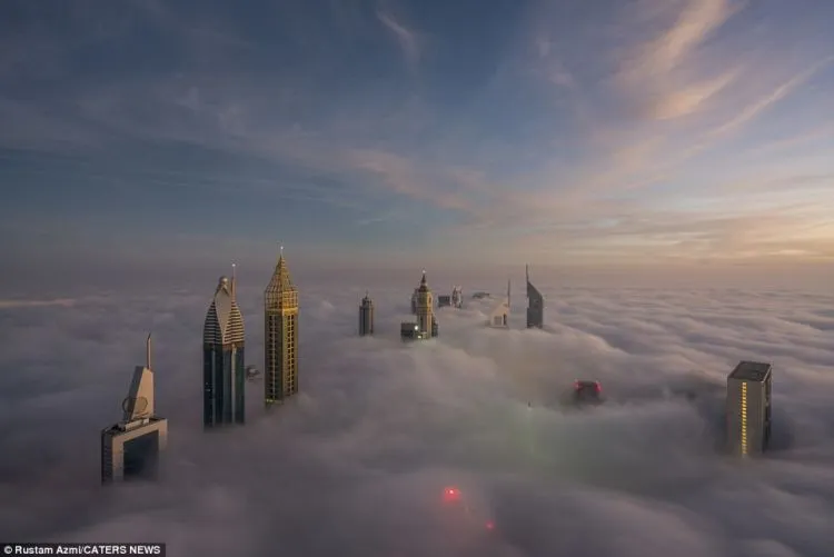10 Foto 'Kota di Atas Awan' Dubai Ini Sangat Menakjubkan. Jadi Mupeng Liburan ke Sana! 12
