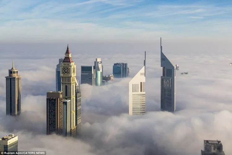 10 Foto 'Kota di Atas Awan' Dubai Ini Sangat Menakjubkan. Jadi Mupeng Liburan ke Sana! 13