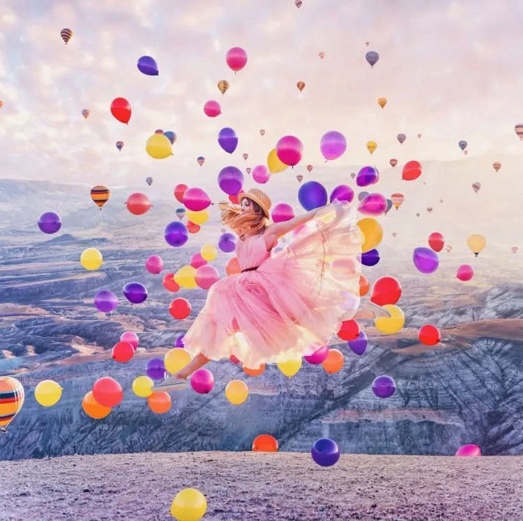 Fotografi Balon, Tren Foto Traveling yang Bakal Hits di Instagram Tahun 2018. Cobain Yuk! 17