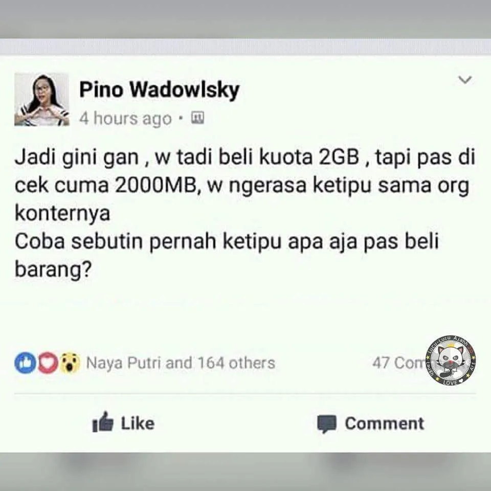 Merasa Tertipu Saat Beli Kuota Internet, Curhatan Cewek Ini Bikin Warganet Darah Tinggi 4