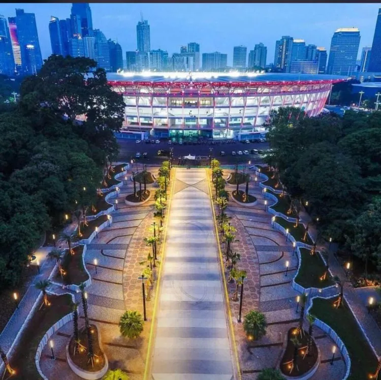 12+ Foto Perubahan Drastis Stadion Gelora Bung Karno Setelah Renovasi. Keren dan Bikin Bangga! 16
