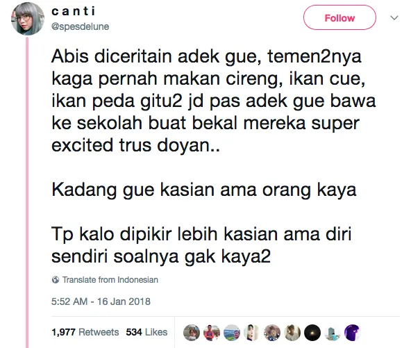 Anak Orang Kaya Girang Banget Saat Adik Cewek Ini Membawa Bekal Sederhana. Sebuah Cerita Penuh Makna 7