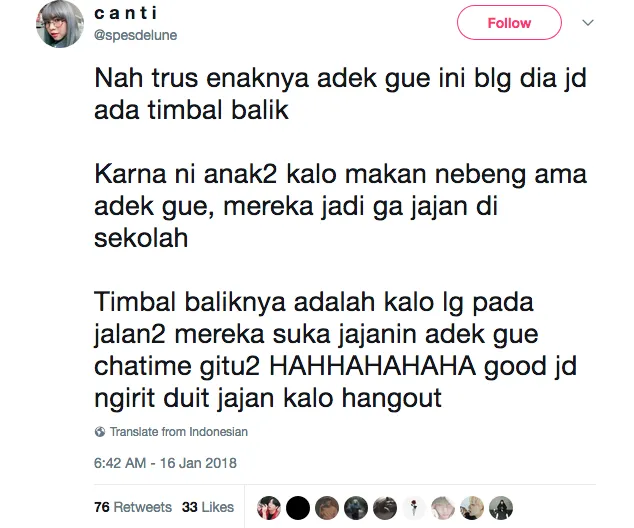 Anak Orang Kaya Girang Banget Saat Adik Cewek Ini Membawa Bekal Sederhana. Sebuah Cerita Penuh Makna 11