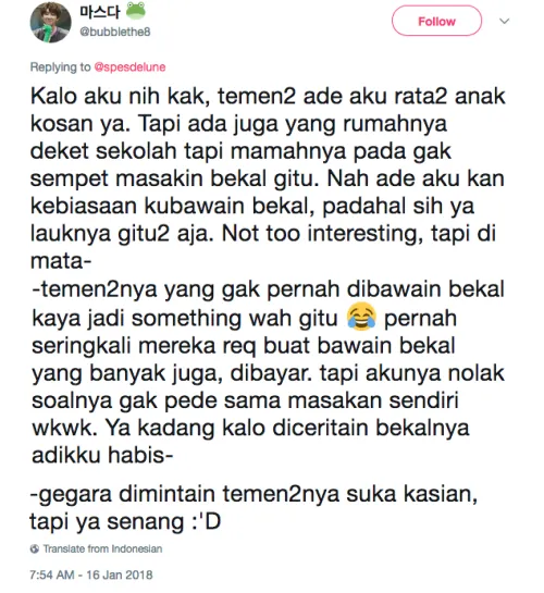 Anak Orang Kaya Girang Banget Saat Adik Cewek Ini Membawa Bekal Sederhana. Sebuah Cerita Penuh Makna 12