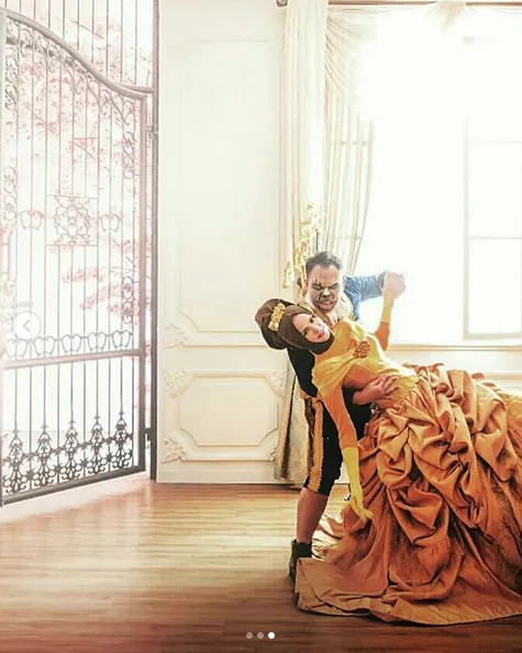 Dari Nasionalis Hingga Beauty and the Beast, Sesi Prewed Vicky-Lelga Jadi Bahan Candaan Warganet 18