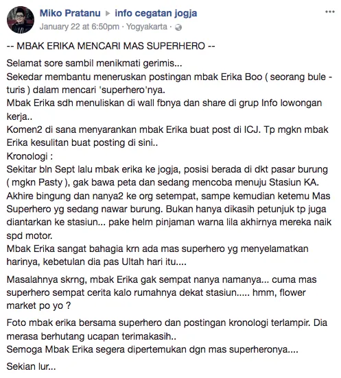 Berkat Warganet, Bule Ini Berhasil Temukan Cowok yang Mengantarnya ke Stasiun Cuma dalam Hitungan Jam 5