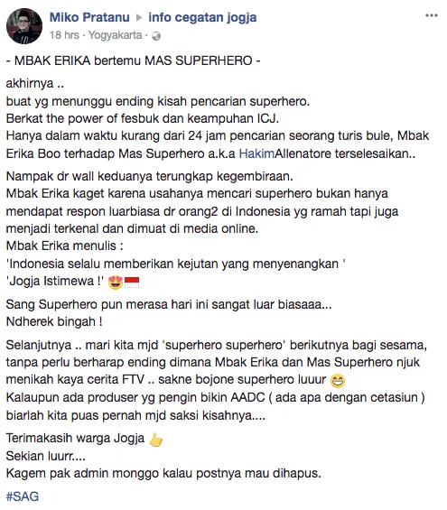 Berkat Warganet, Bule Ini Berhasil Temukan Cowok yang Mengantarnya ke Stasiun Cuma dalam Hitungan Jam 7