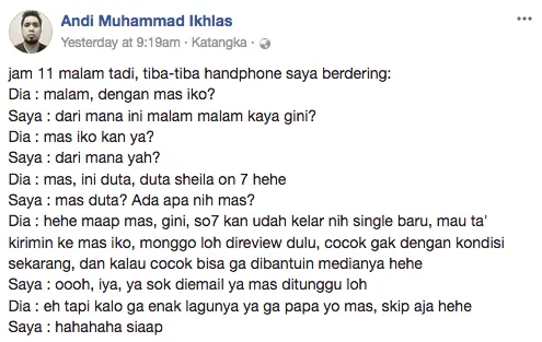 Idola Banget! Music Director Ini Ceritakan Bagaimana Duta So7 'Menjajakan' Karya Barunya Secara Personal 3