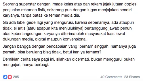 Idola Banget! Music Director Ini Ceritakan Bagaimana Duta So7 'Menjajakan' Karya Barunya Secara Personal 4