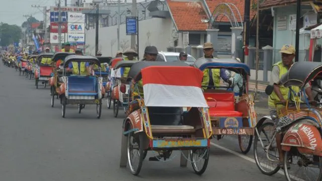 Polemik Kebangkitan Becak Sebagai 'Angkutan Lingkungan' di Ibu Kota. Yuk Lihat Faktanya 6
