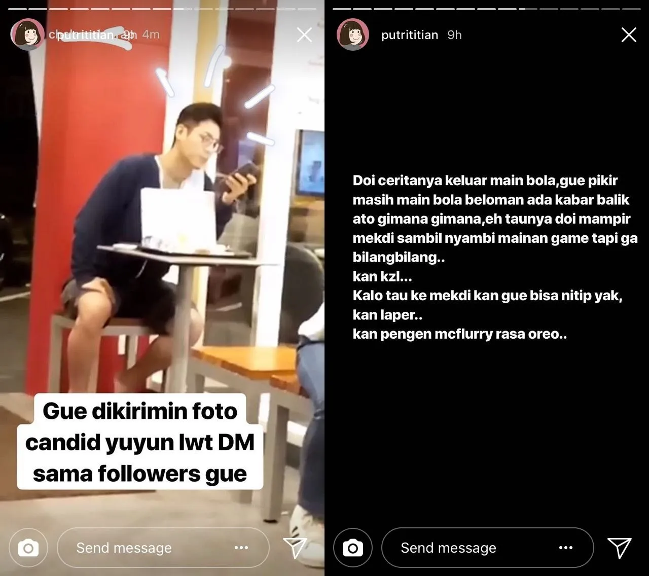 Begini Cara Putri Titian Merespons