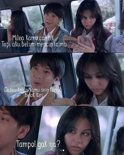 Kocak Abis, Begini 15+ Gombalan Warganet Kalau Jadi Dilan. Milea, Banyakin Sabar Ya! 25