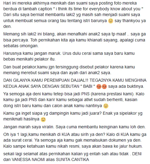 Atlet Sea Games Resmi Nikahi Pelakor, Sang Istri Sah Beberkan Fakta Kalau Mereka Belum Bercerai 9