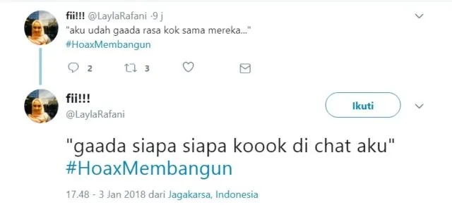 Tak Mau Ambil Pusing Soal Ujaran Kepala BSSN yang Baru, Warganet Usung Tagar #HoaxMembangun. Kocak! 30