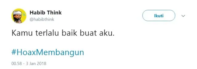 Tak Mau Ambil Pusing Soal Ujaran Kepala BSSN yang Baru, Warganet Usung Tagar #HoaxMembangun. Kocak! 22