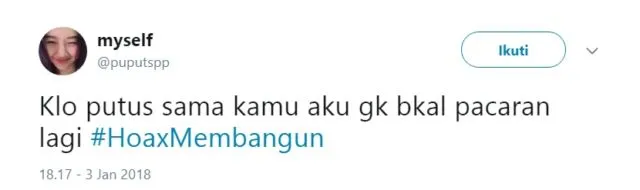 Tak Mau Ambil Pusing Soal Ujaran Kepala BSSN yang Baru, Warganet Usung Tagar #HoaxMembangun. Kocak! 31
