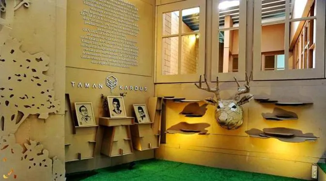Taman Kardus, Kafe Unik di Bandung yang Dekorasinya Terbuat dari Kardus! Epik dan Hits Banget Nih 5