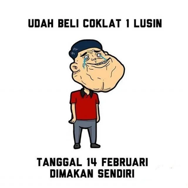 Cara Menertawakan Diri Sendiri di Hari Valentine Lewat 17+ Meme Kocak Ini. Udah Kesindir Belum Nih? 24