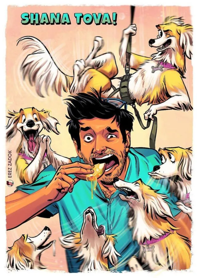 19+ Ilustrasi Kocak yang Cuma Dipahami oleh Kamu Para Dog Lovers. Bener Banget Nggak Nih? 22