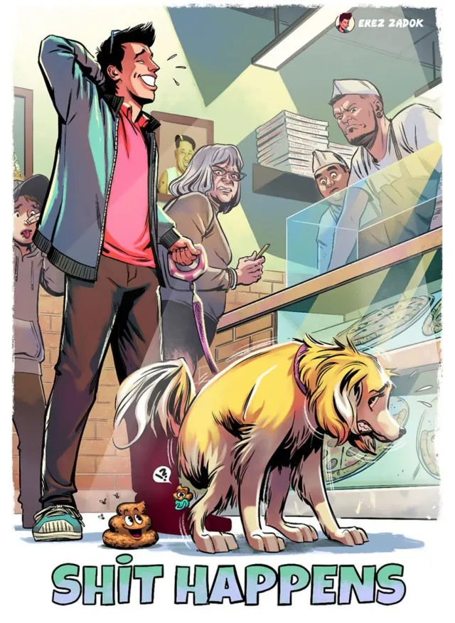19+ Ilustrasi Kocak yang Cuma Dipahami oleh Kamu Para Dog Lovers. Bener Banget Nggak Nih? 28