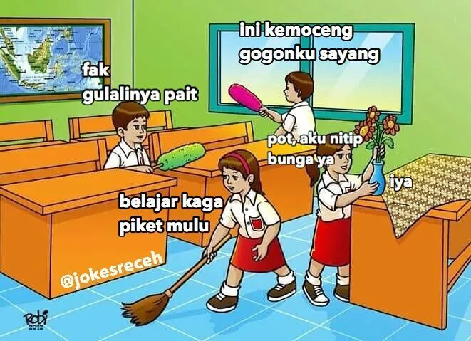 Masih Ingat Cerita Bergambar Saat Kita SD? Begini Jadinya Kalau Kids Zaman Now yang Bikin Dialognya 19