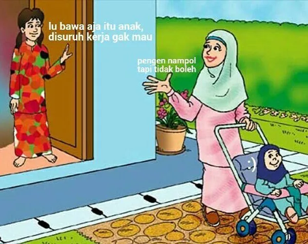 Masih Ingat Cerita Bergambar Saat Kita SD? Begini Jadinya Kalau Kids Zaman Now yang Bikin Dialognya 21