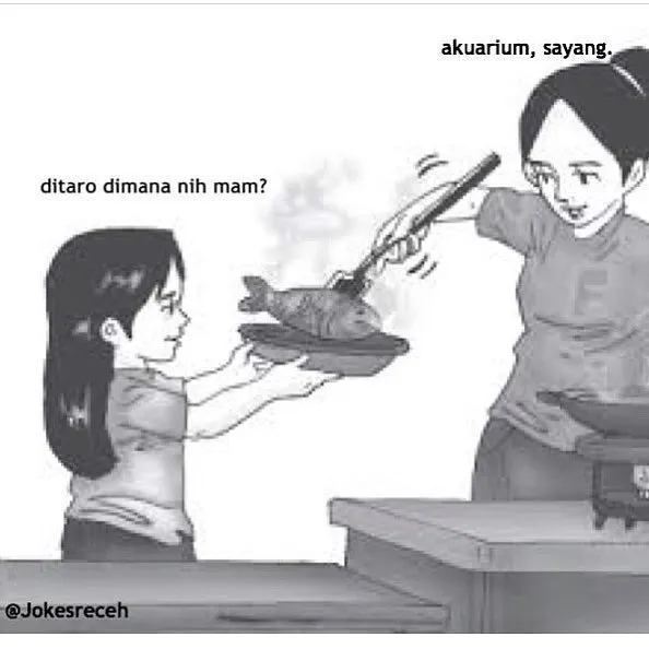 Masih Ingat Cerita Bergambar Saat Kita SD? Begini Jadinya Kalau Kids Zaman Now yang Bikin Dialognya 33