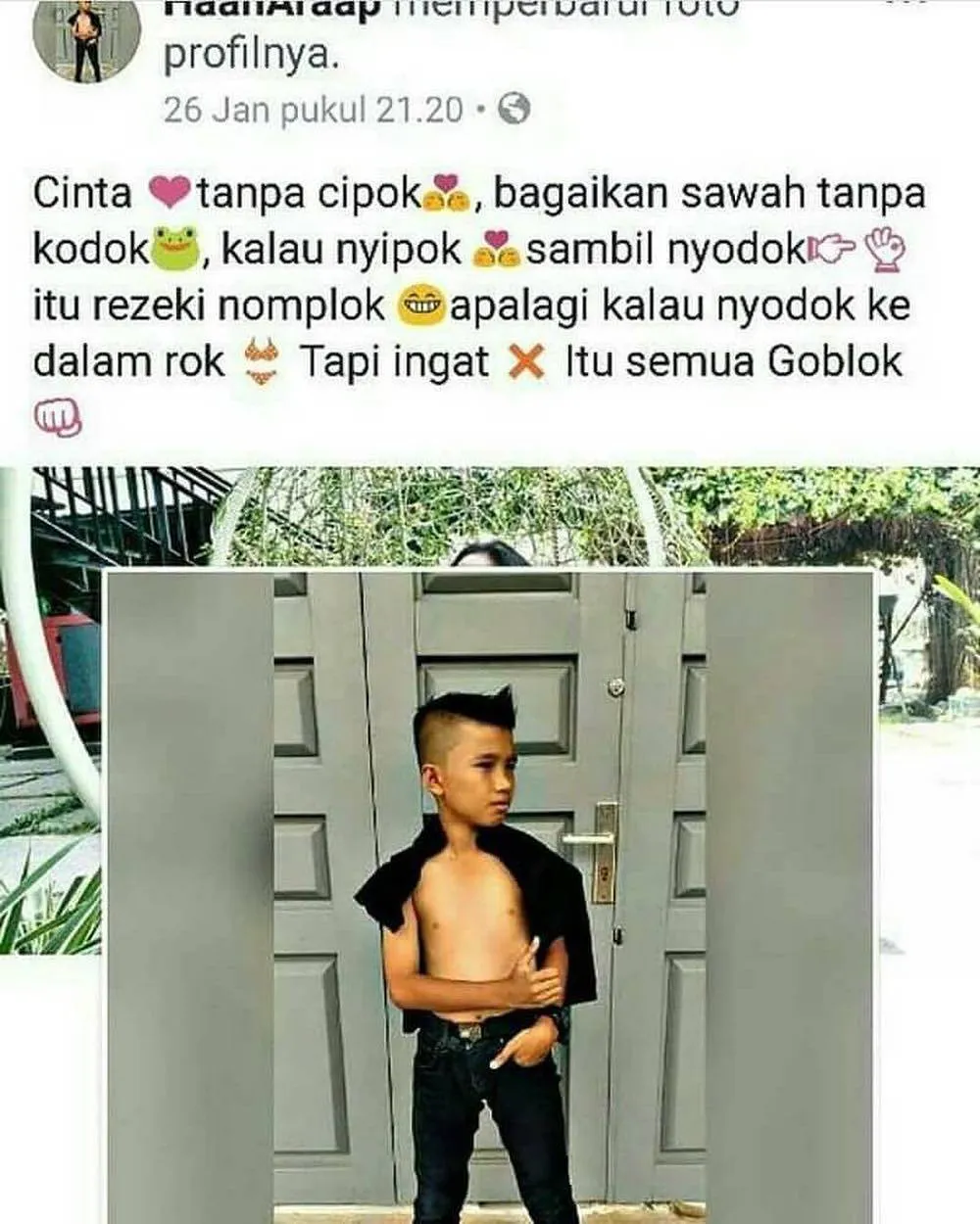 Kelewat Kocak! 15 Update Status Facebook Bocah Zaman Sekarang ini Dijamin Bikin Kamu 'Happy' Lagi 28