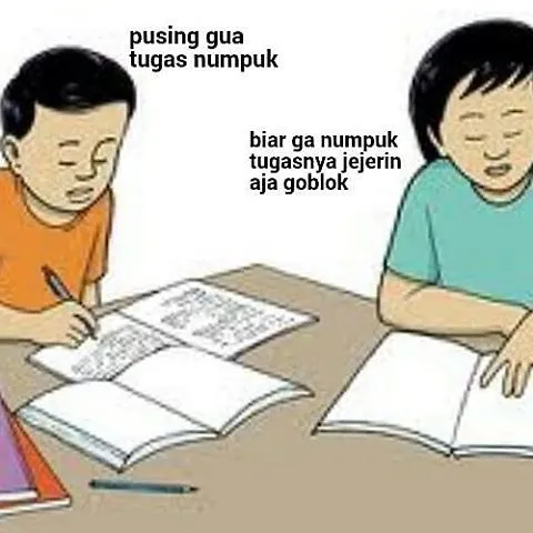 Masih Ingat Cerita Bergambar Saat Kita SD? Begini Jadinya Kalau Kids Zaman Now yang Bikin Dialognya 34