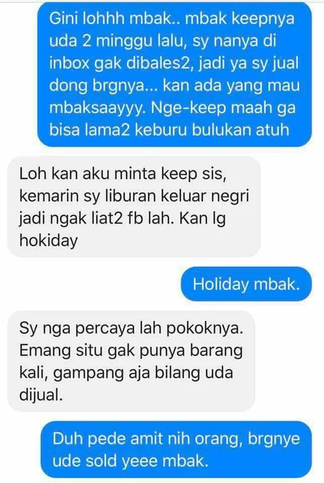 Minta Uang Dibalikin, tapi Percakapan Pembeli Galak dengan Pemilik Online Shop Ini Justru Bikin Ngakak 6