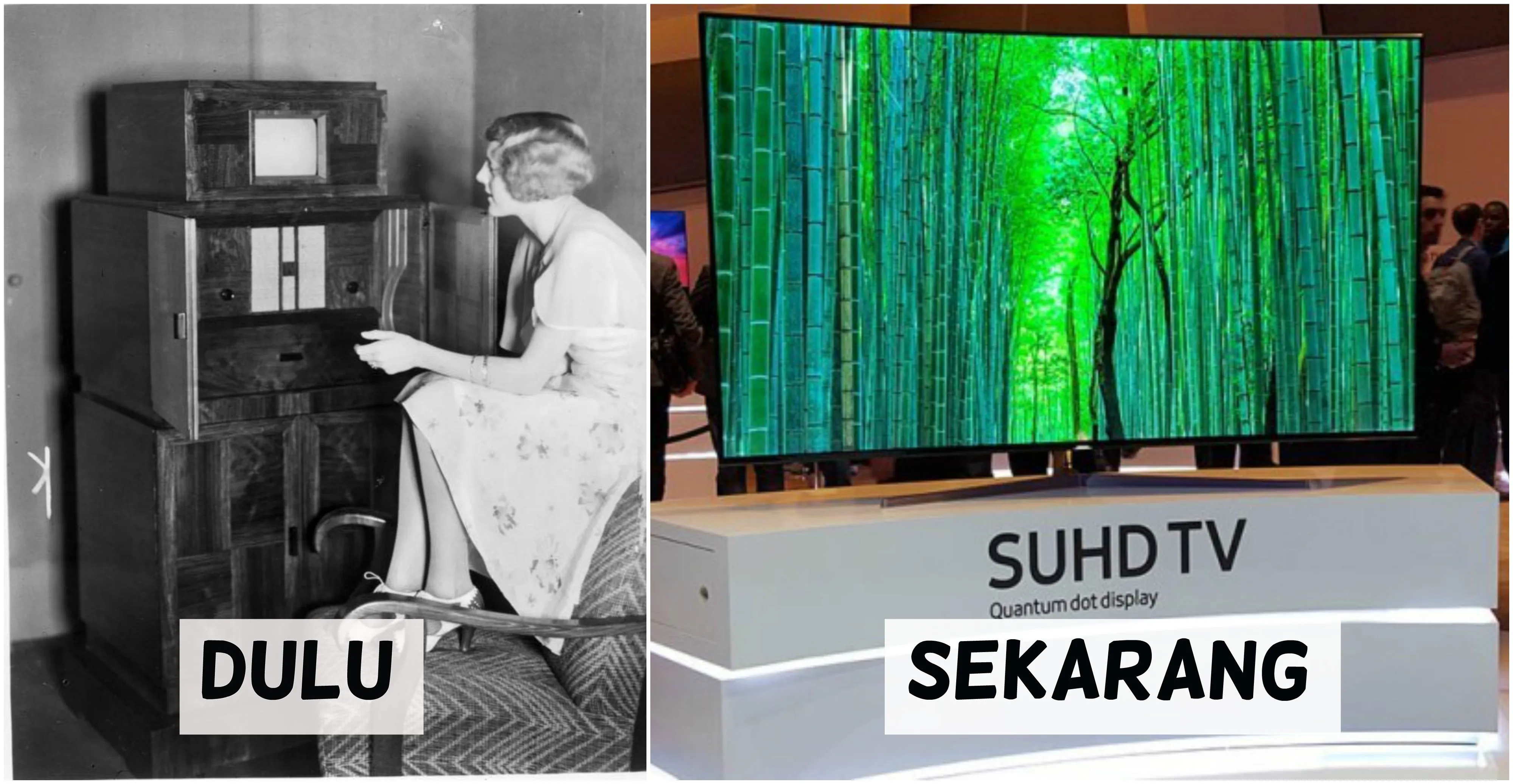 10 Perubahan Teknologi dari Dulu hingga Sekarang. Nggak Nyangka Waktu Berlalu Begitu Cepat 14 Layar televisi dulu pernah sekecil itu dengan mesin sebesar itu, sekarang? hmmm