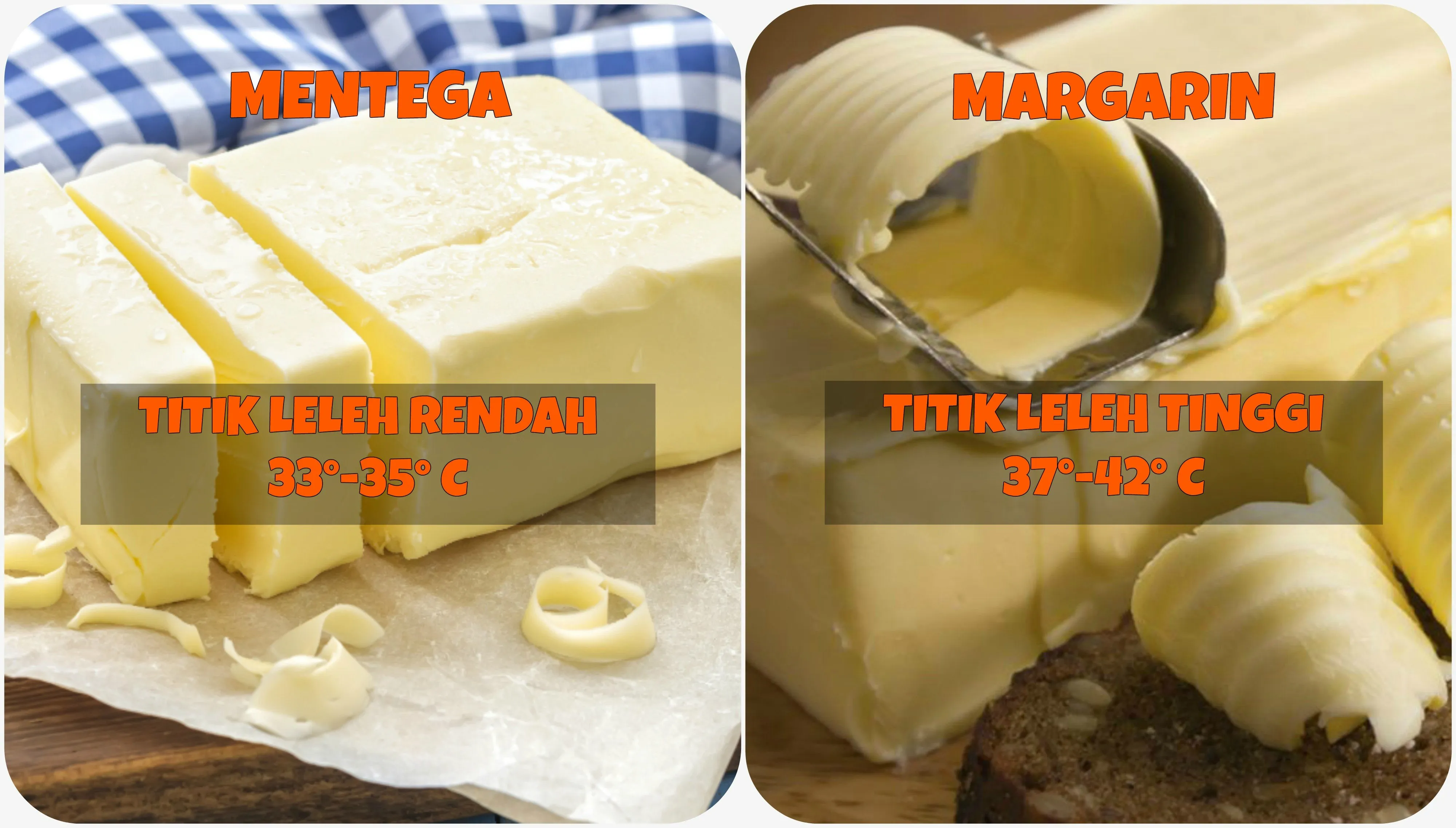 9+ Perbedaan Mentega dan Margarin yang Sering Salah 15