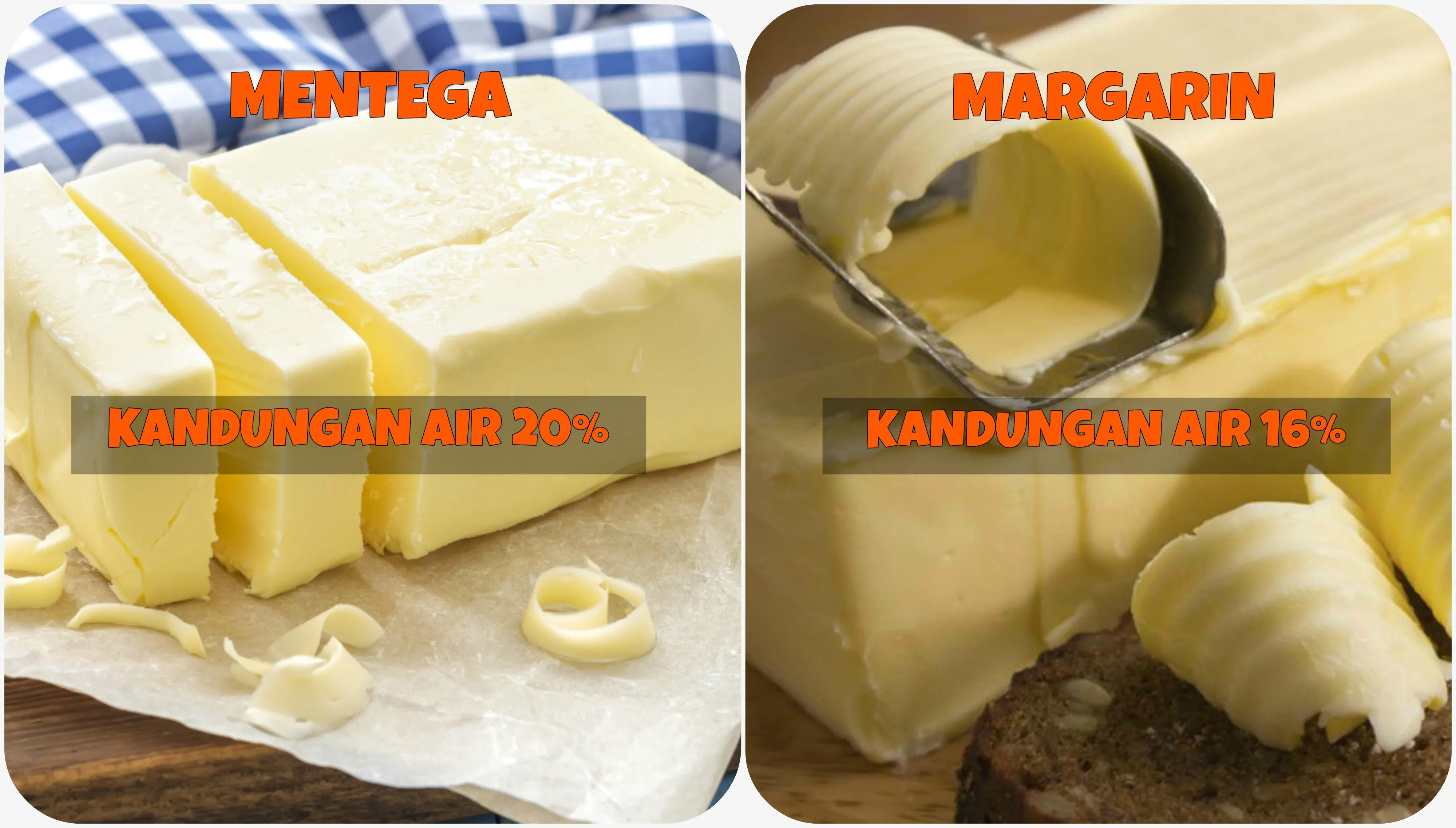 9+ Perbedaan Mentega dan Margarin yang Sering Salah 17